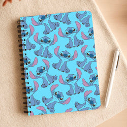 Cute Alien Blue Pattern Notepad