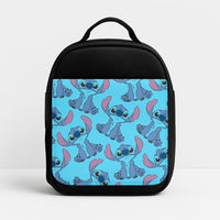 Cute Alien Blue Pattern Lunchbox