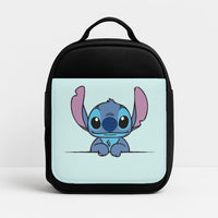 Alien Blue Leaning Lunchbox