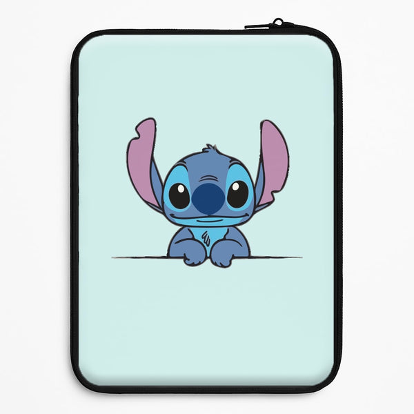 Alien Blue Leaning Universal Laptop Sleeve
