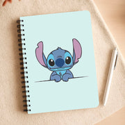 Alien Blue Leaning Notebook 3