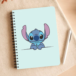 Alien Blue Leaning Notepad
