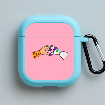 Woody And Buzz Love Blue AirPods Case