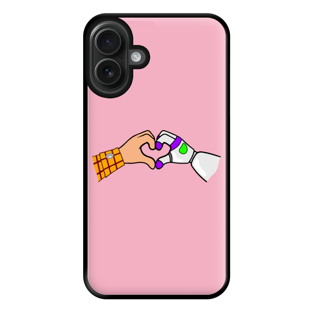 Woody And Buzz Love Phone Case for iPhone 16 Plus