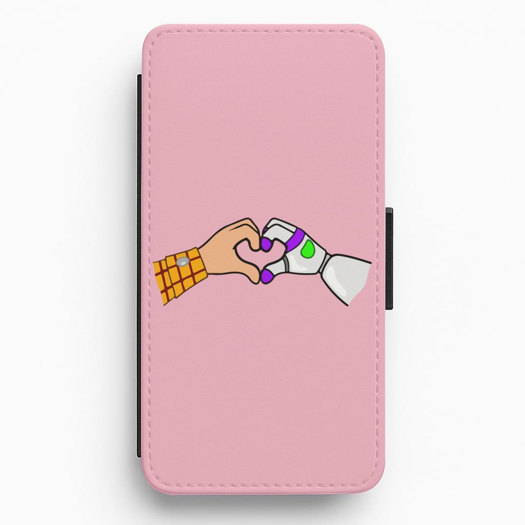 Woody And Buzz Love Flip / Wallet Phone Case