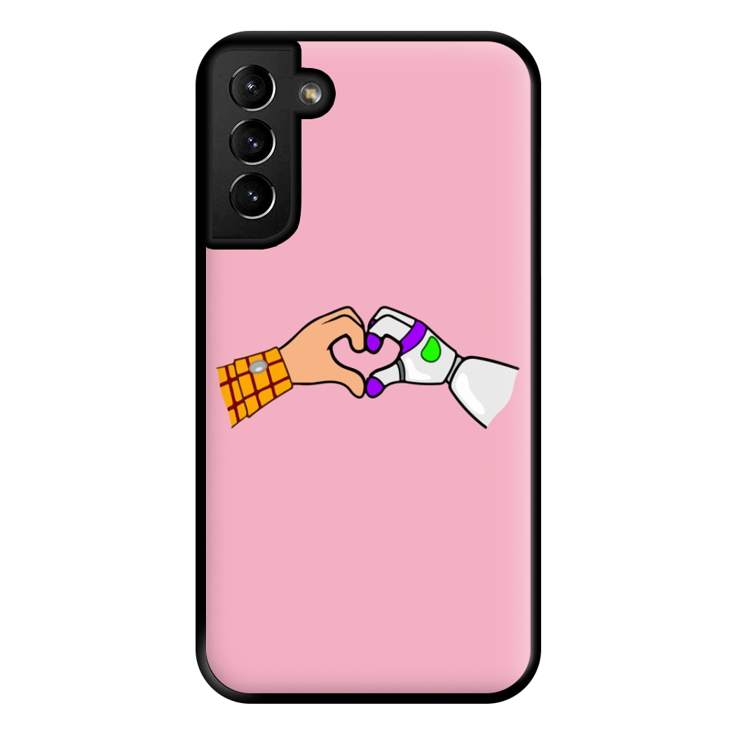 Woody And Buzz Love Phone Case for Galaxy S21 Plus