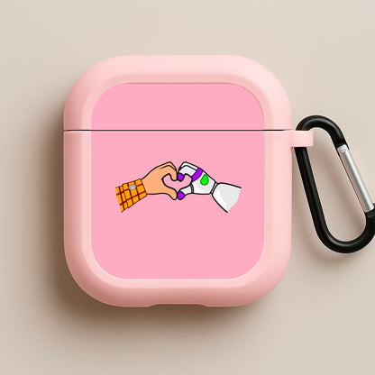 Woody And Buzz Love Pink AirPods Case
