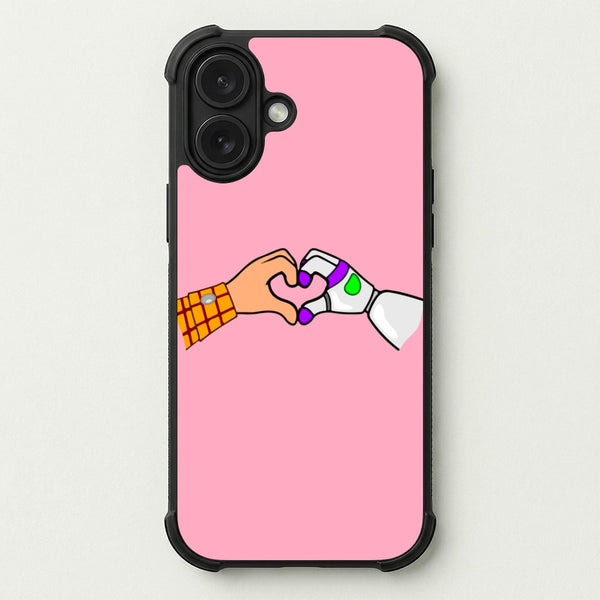Woody And Buzz Love Phone Case — Bumper case