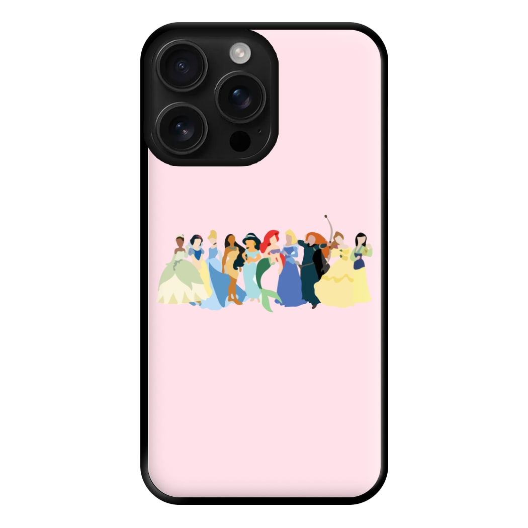 Fairytale Princesses Cast Phone Case