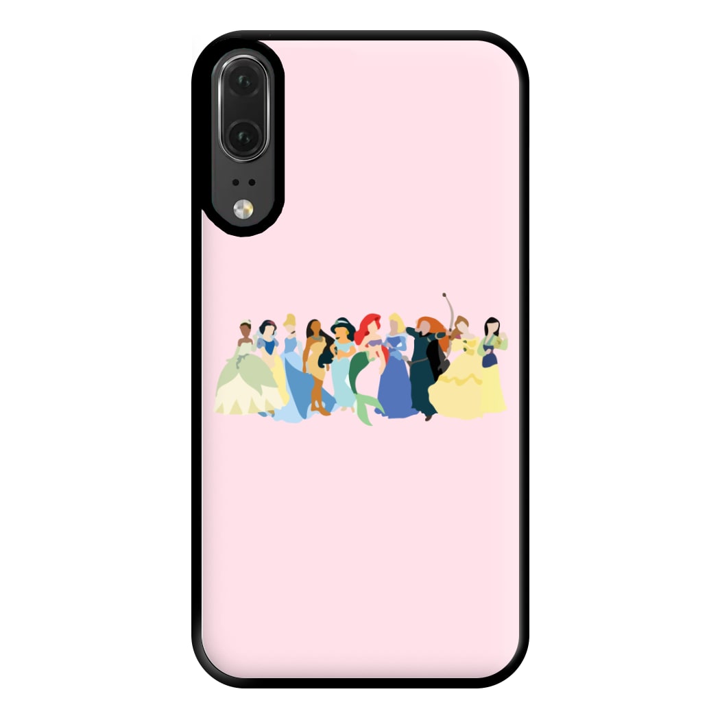 Fairytale Princesses Cast Phone Case for Huawei P20