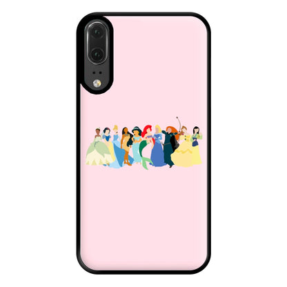 Fairytale Princesses Cast Phone Case for Huawei P20