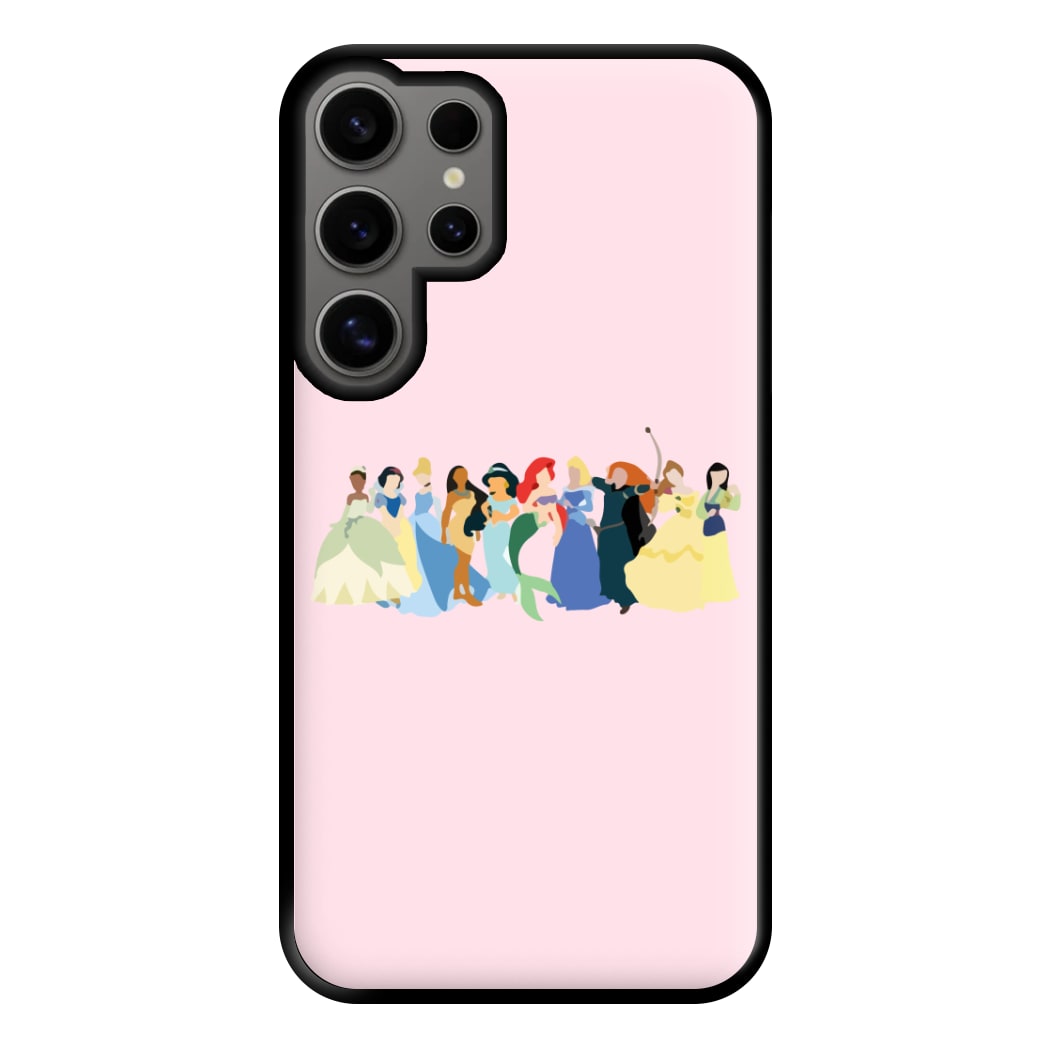 Fairytale Princesses Cast Phone Case for Galaxy S24 Ultra