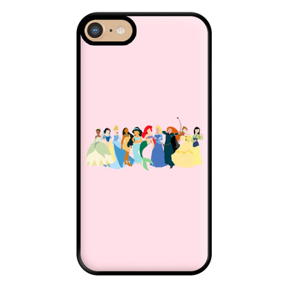 Fairytale Princesses Cast Phone Case for iPhone 6 / 7 / 8 / SE