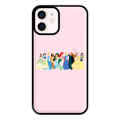 Fairytale Princesses Cast Phone Case for iPhone 12 Mini