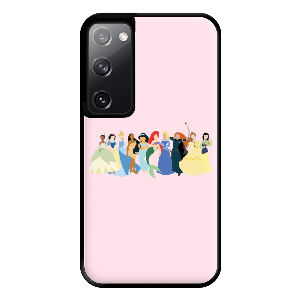 Fairytale Princesses Cast Phone Case for Galaxy S20