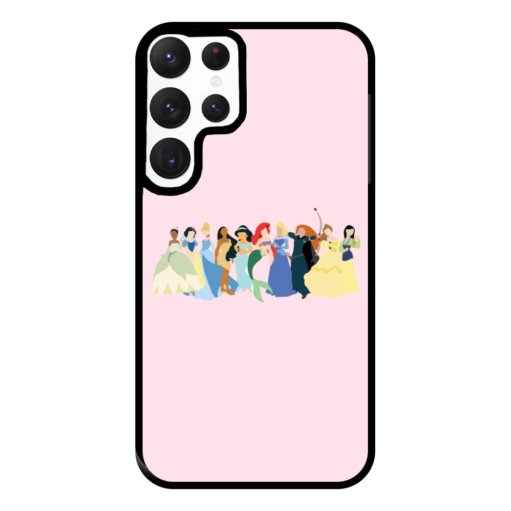 Fairytale Princesses Cast Phone Case for Galaxy S22 Ultra