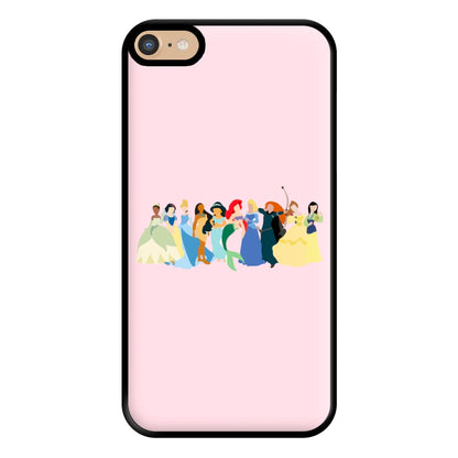 Fairytale Princesses Cast Phone Case for iPhone 6 Plus / 7 Plus / 8 Plus