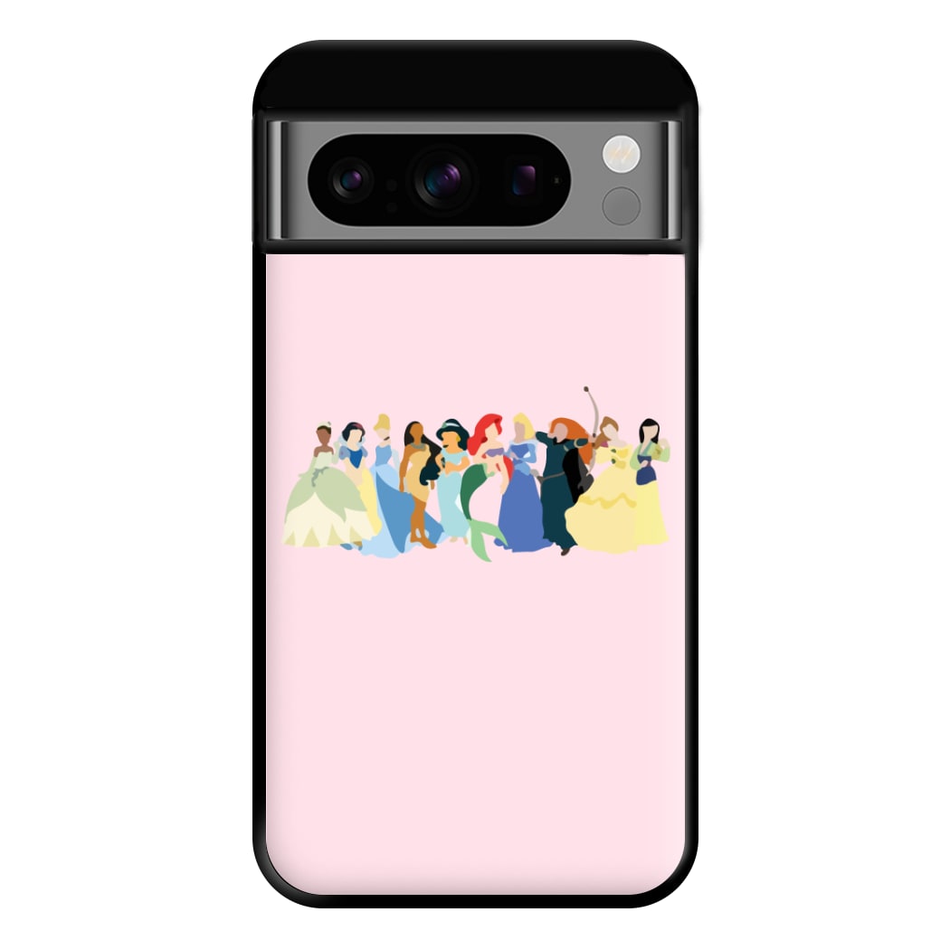 Fairytale Princesses Cast Phone Case for Google Pixel 8 Pro