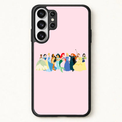 Fairytale Princesses Cast Phone Case for Galaxy S26 Ultra