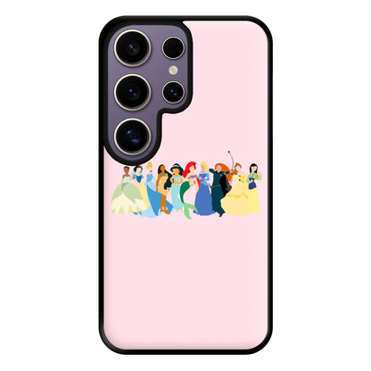 Fairytale Princesses Cast Phone Case for Galaxy S25 Ultra