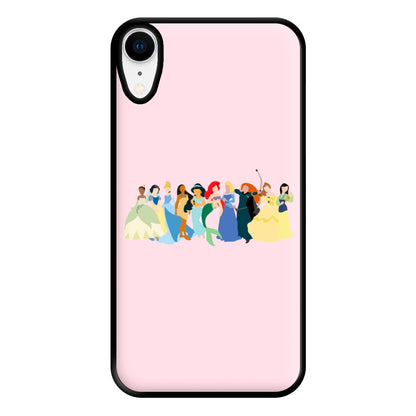 Fairytale Princesses Cast Phone Case for iPhone XR