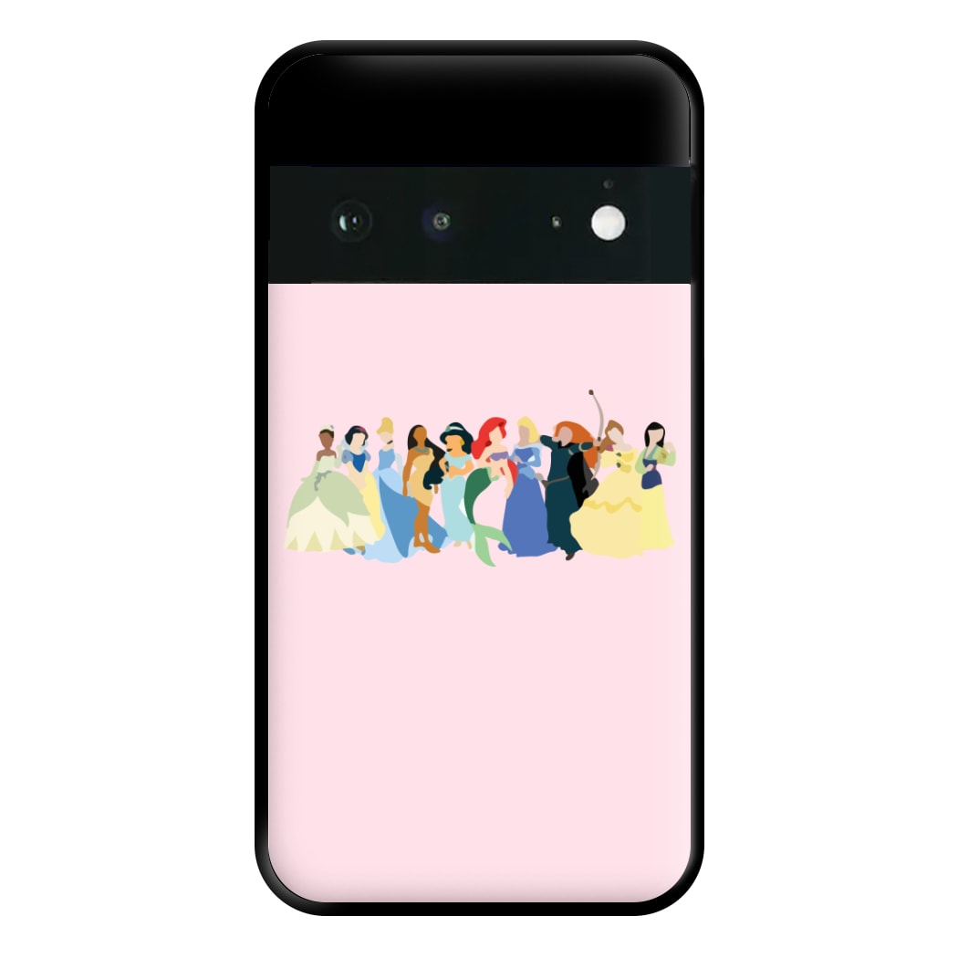 Fairytale Princesses Cast Phone Case for Google Pixel 6a