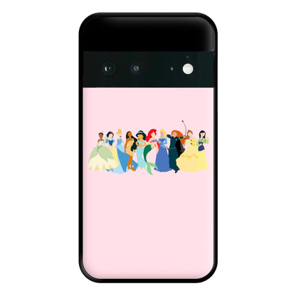 Fairytale Princesses Cast Phone Case for Google Pixel 6a