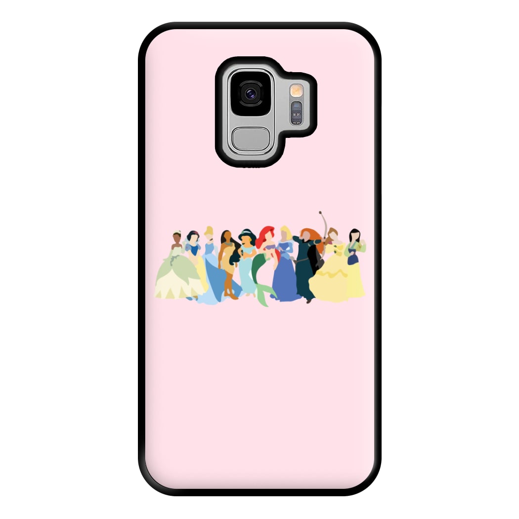 Fairytale Princesses Cast Phone Case for Galaxy S9 Plus