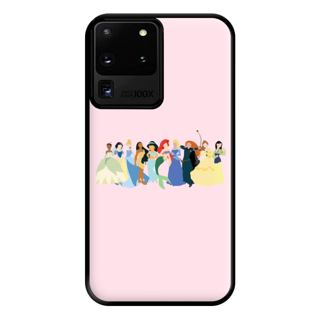 Fairytale Princesses Cast Phone Case for Galaxy S20 Ultra