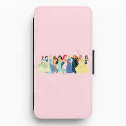 Fairytale Princesses Cast Flip / Wallet Phone Case