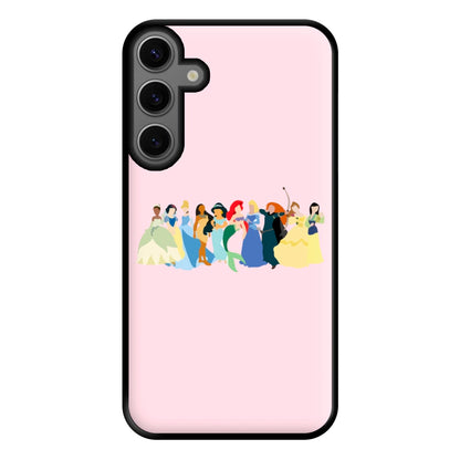 Fairytale Princesses Cast Phone Case for Galaxy S23FE