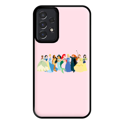 Fairytale Princesses Cast Phone Case for Galaxy A52 / A52s