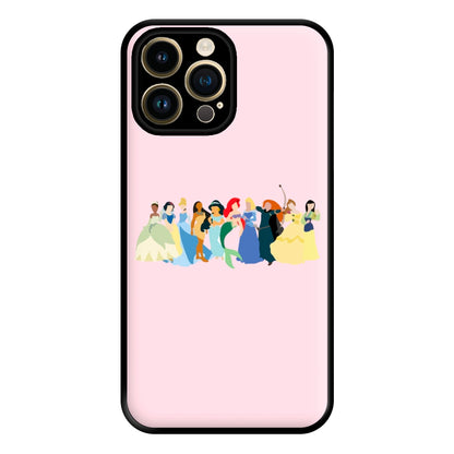 Fairytale Princesses Cast Phone Case for iPhone 14 Pro Max