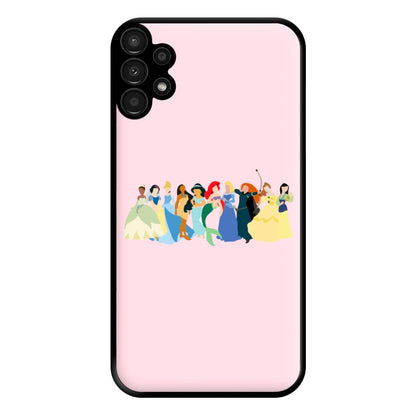 Fairytale Princesses Cast Phone Case for Galaxy A13