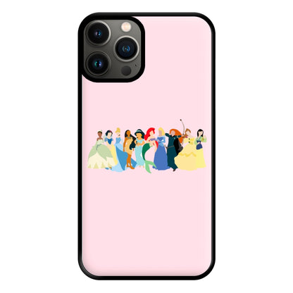 Fairytale Princesses Cast Phone Case for iPhone 13 Pro Max