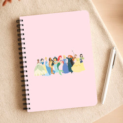 Fairytale Princesses Cast Notepad