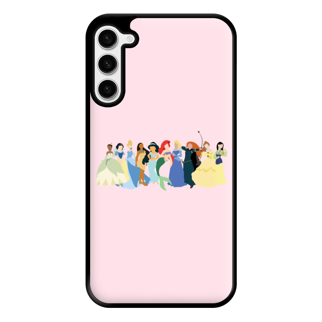 Fairytale Princesses Cast Phone Case for Galaxy S23 Plus