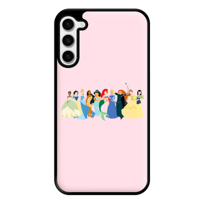 Fairytale Princesses Cast Phone Case for Galaxy S23 Plus