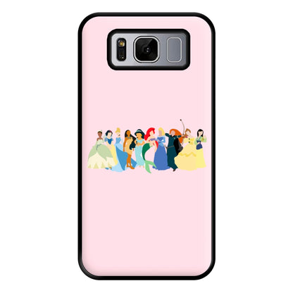 Fairytale Princesses Cast Phone Case for Galaxy S8 Plus