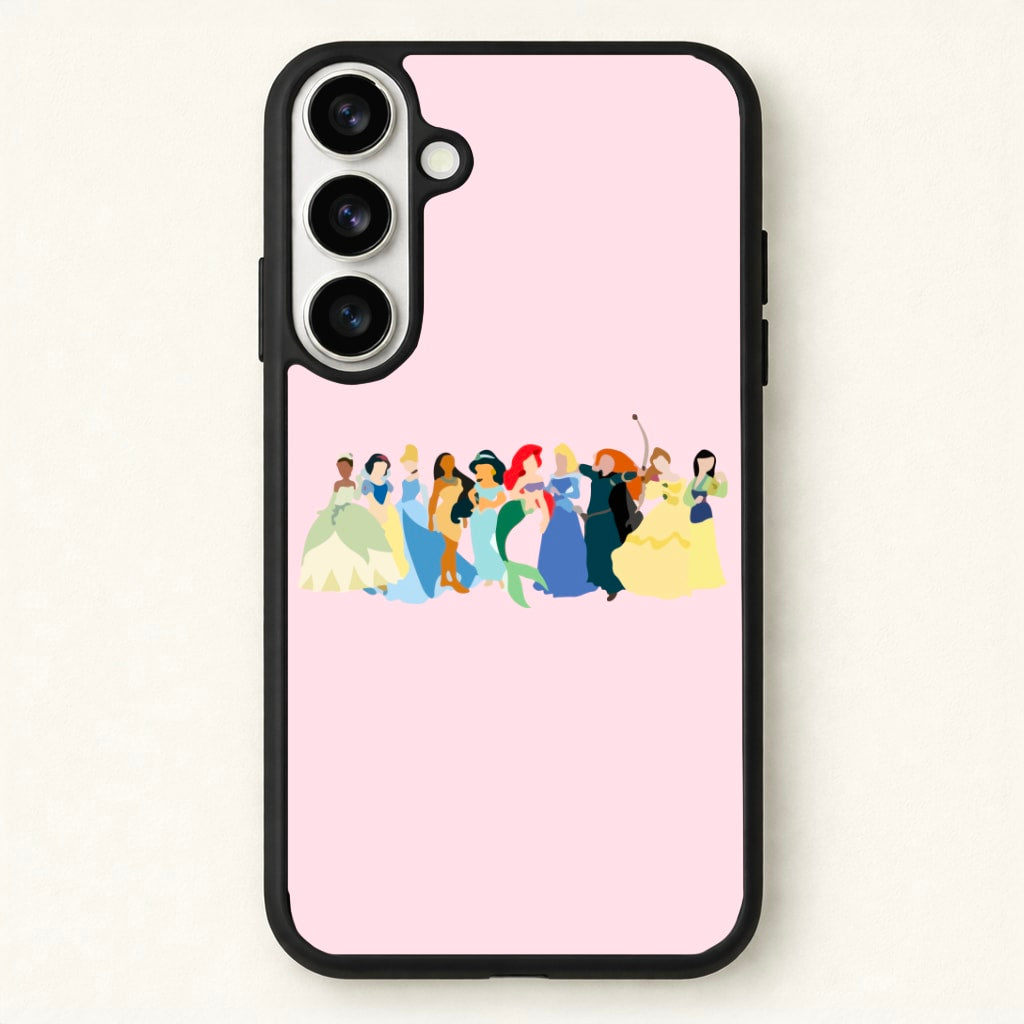 Fairytale Princesses Cast Phone Case for Galaxy S26 Plus