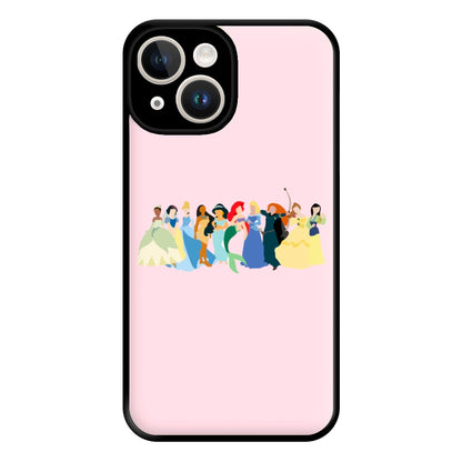 Fairytale Princesses Cast Phone Case for iPhone 14