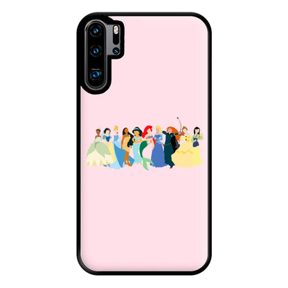 Fairytale Princesses Cast Phone Case for Huawei P30 Pro