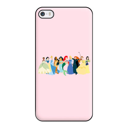 Fairytale Princesses Cast Phone Case for iPhone 5 / 5s / SE 2016