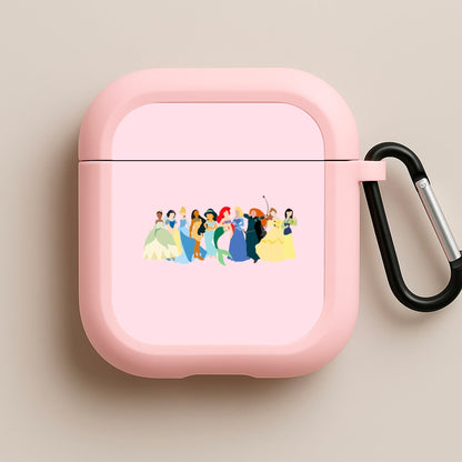 Fairytale Princesses Cast Pink AirPods Case