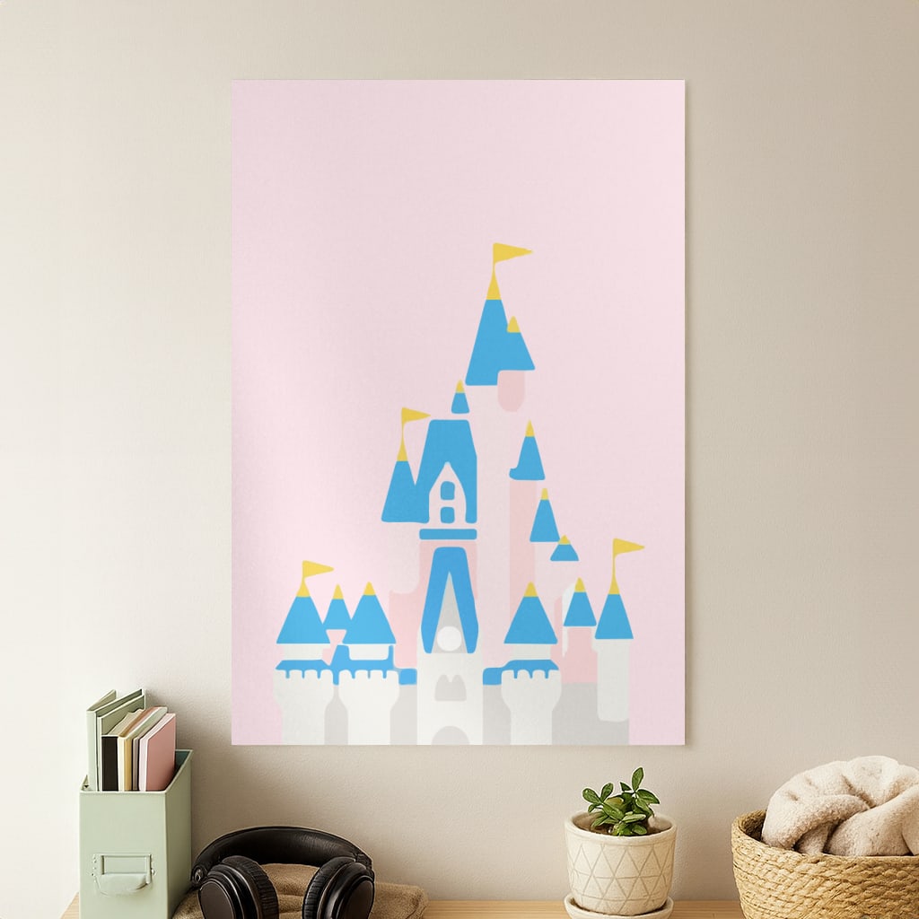 Fairytale Castle Poster