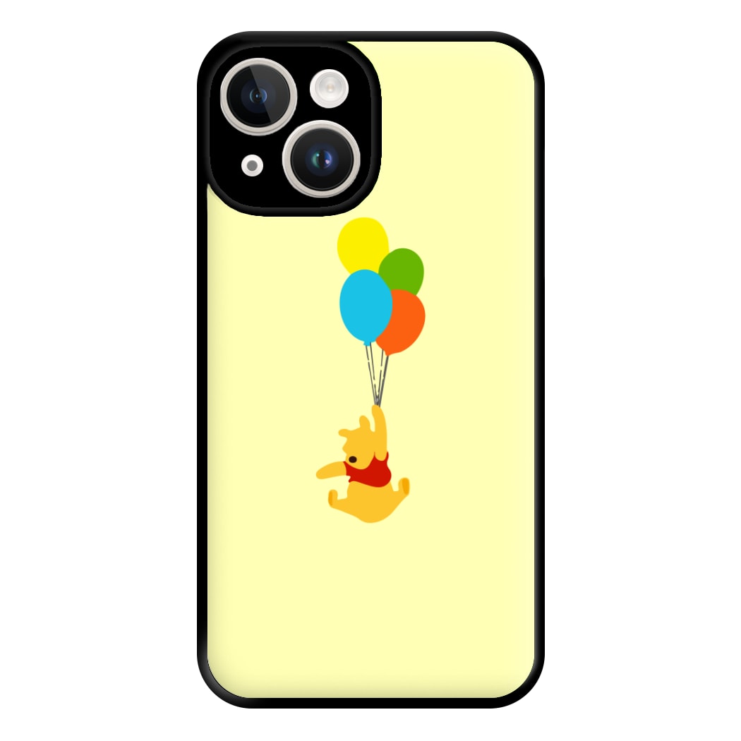 Pooh On Balloons Phone Case for iPhone 14