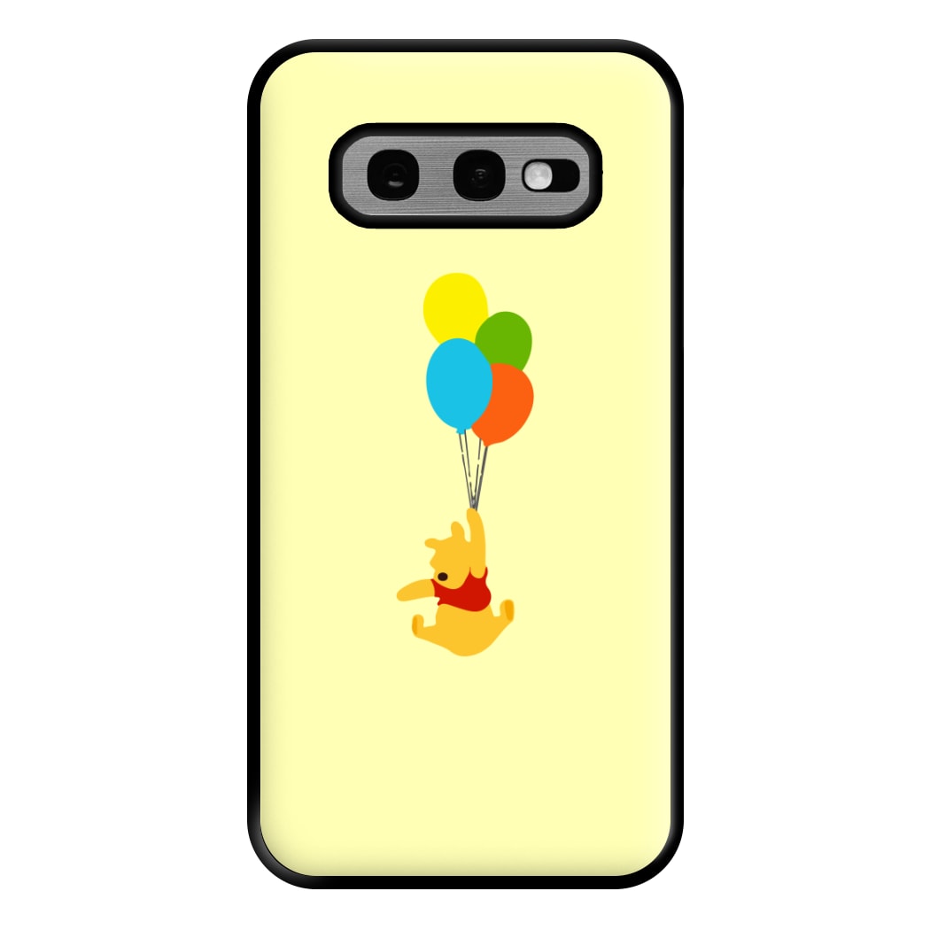 Pooh On Balloons Phone Case for Galaxy S10e