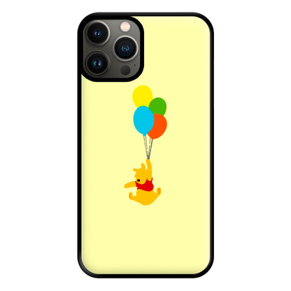 Pooh On Balloons Phone Case for iPhone 13 Pro Max