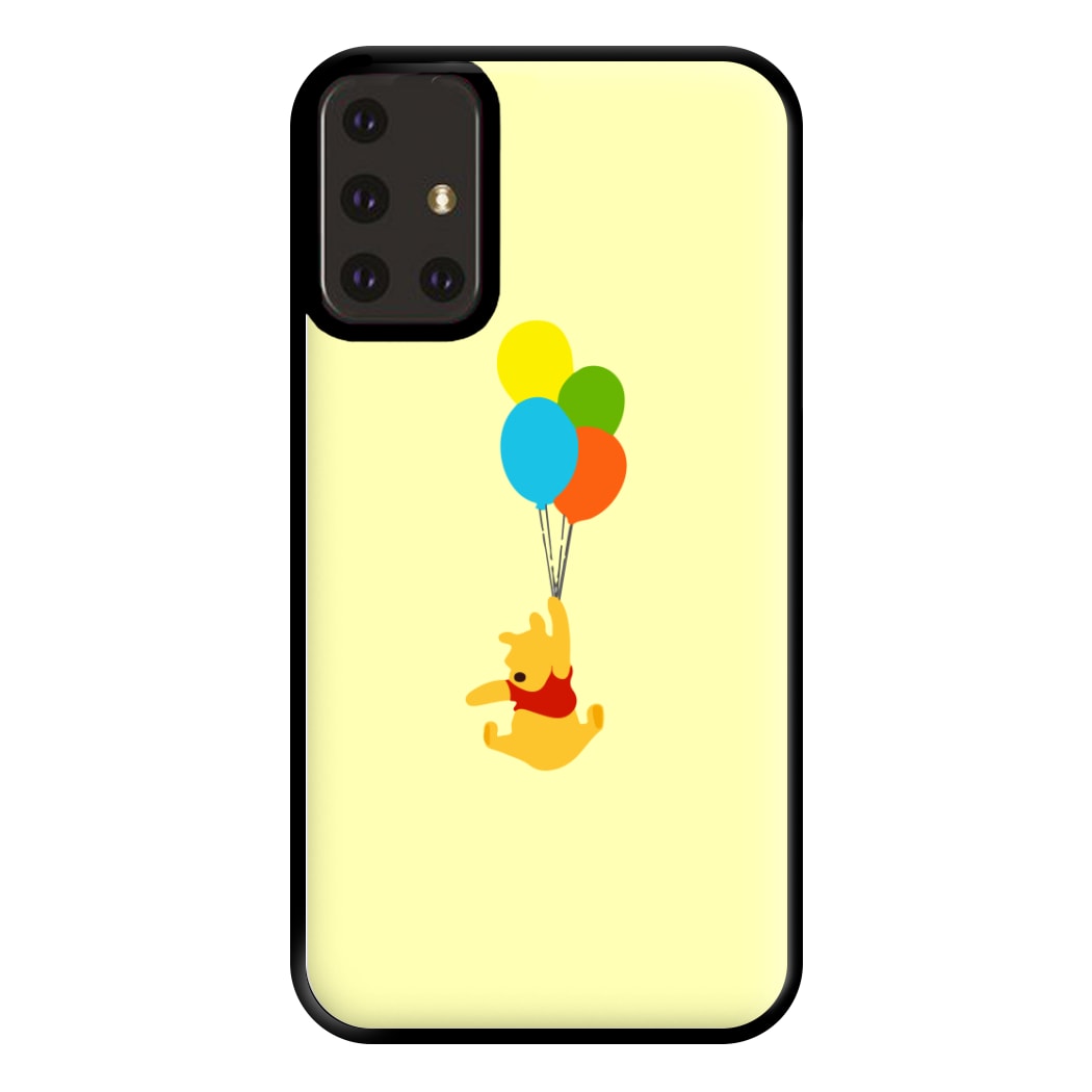 Pooh On Balloons Phone Case for Galaxy A71