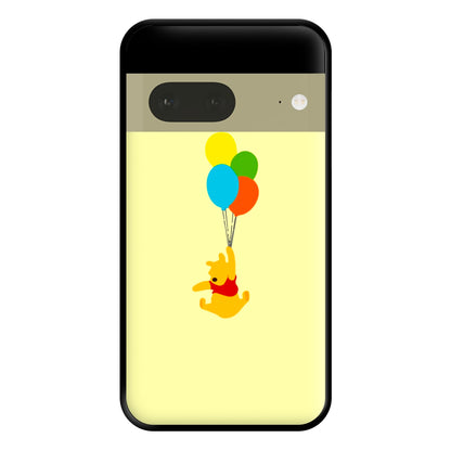 Pooh On Balloons Phone Case for Google Pixel 7a